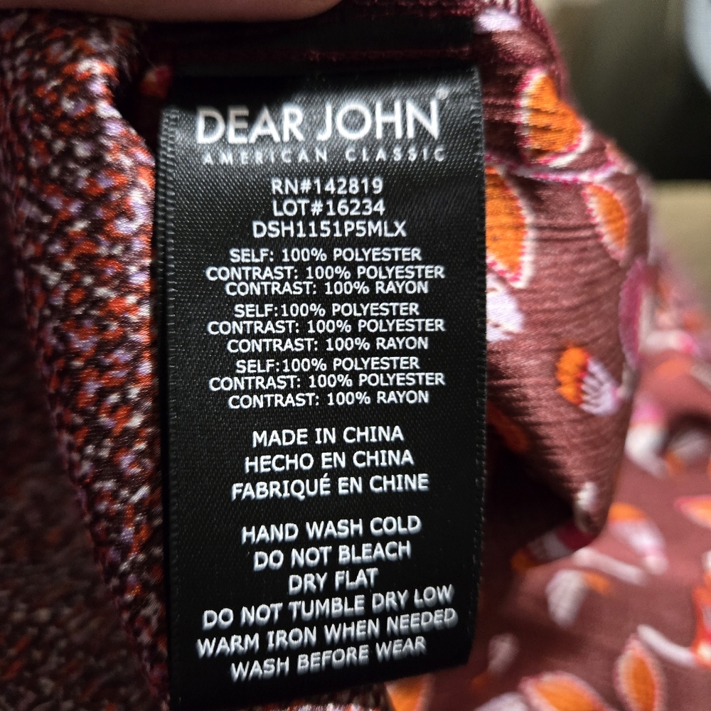 Dear John Peyton Top Floral NWT - Picture 7 of 8